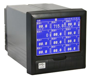 R301C藍屏無紙記錄儀 